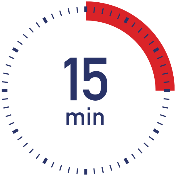 15 minutes